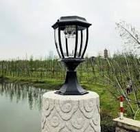 Solar LED Post Lights - Waterproof Fence & Street Light for ...
