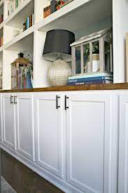 How To Create Custom Built Ins With Kitchen Cabinets Unfinished Kitchen Cabinets Home Custom Kitchen Cabinets