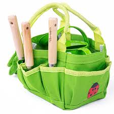 A garden tool tote bag serves the purpose of carrying gardening tools, the tools would be made of metals and might weigh comparatively high. Bigjigs Kids Garden Tool Bag Children S Gardening Garden Divas