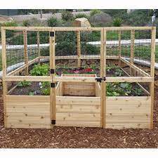 Check spelling or type a new query. Outdoor Living Today 7 5 Ft X 8 Ft Wood Raised Garden Bed Reviews Wayfair