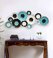 Overview about the ceramic wall tiles. Collectible India Metal Wall Hanging Decor Decorative Flowers Shape Modern 3d Arts Sculpture Diwali Gifts Home Decor Size 54 X 23 Inches Amazon In Home Kitchen