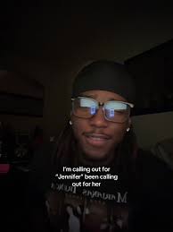 Man Says Jennifer over and over