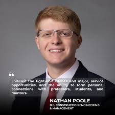 Our Hardhatting spotlights continue! Today's featured graduates are Nathan  Poole, Tina Farivar, Ben Bowling, Benjamen Adams, and Jon Kinloch. #vtmlsoc  #graduation #hokiegrad