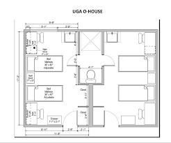 Uga O House Dorm Room Floor Plan Floor Plans Dorm Layout Dorm Room Decor