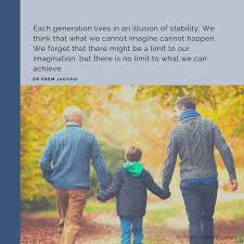 Browse our selections of quotes on stability from our website. Each Generation Lives In An Illusion Of Stability We Think That What We Cannot Imagine Cannot Happen We Forget That There Might Be A Limit To Our Imagination But There Is No