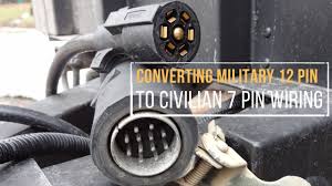 It gets complicated when you have trailers with more cables, and in this case, you need an adapter to make the connections. How To Convert Military Trailer Wiring For Civilian Use Expedition Supply