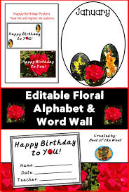 Birthday Chart And Birthday Certificate Birthday Charts Birthday Certificate Back To School Activities