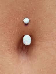 Navel Piercing Performed Today With Titanium Jewelry From Anatometal Teshil Com Belly Button Piercing Jewelry Navel Piercing Bellybutton Piercings