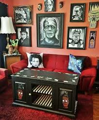 30 Magnificent Diy Halloween Interior Decorating Ideas That So Inspire In 2020 Halloween Living Room Goth Home Decor Gothic Home Decor