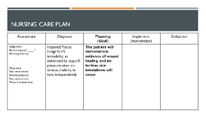 This care plan is listed to give an example of how a nurse. Impaired Skin Integrity Related To Diabetes
