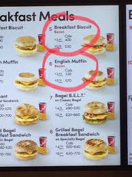 Tyler Hickey Md Phd On Twitter Hey Timhortons How Does Converting An English Muffin Sandwich Into A Combo Result In Higher Calories Than The Biscuit Sandwich Combo Https T Co Xu9razxmhi Twitter