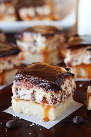 Cookie Dough Billionaire Bars Edible Cookie Dough Dessert Recipe Recipe Desserts Fun Desserts Yummy Sweets