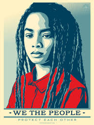 We The People Art Avail To Download For Free Obey Giant We The People Poster Protest Art People Art