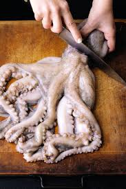 Poulpe Preparation Et Cuisson En Images Recette Plat Peu Calorique Cuisine Poisson Comment Cuisiner