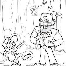 You can print or color them online at getdrawings.com for absolutely free. Gravity Falls Coloring Page Kids Play Color