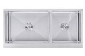 ariel 42 inch 60/40 offset double bowl