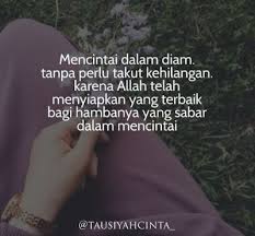 Dalam islam, kecocokan dalam sebuah pernikahan ditentukan oleh agama, komitmen dan ketaatannya. 30 Kata Kata Cinta Dalam Diam Islami Juproni Quotes