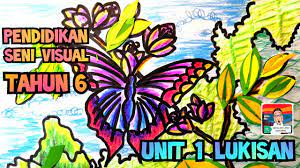 Pendidikan Seni Visual Tahun 6 Unit 1 Lukisan Teknik Campuran Lukisan Gosokan Kolaj M S4 5 Youtube