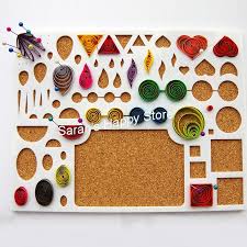 Details About Quilling Template Board Papercraft Tool