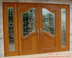 Gambar Des Ain Pintu Jati Minimalis Pintu Ganda Minimalis Rumah