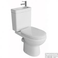 toilet met ingebouwde fontein keramiek wit incl kraan en afvoer wasbakken toilet klein toilet