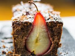 Birnenkuchen Schokolade Und Rotweinbirnen Rezept Birnen Kuchen Birnenkuchen Rotweinbirnen