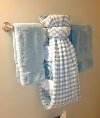 One way in which you can maximize your use of this space is with shelves. 49 Romantic Rustic Farmhouse Bathroom Remodel Ideas Bathroom Hand Towels Display Bathroom Towel Decor Hand Towel Display