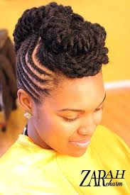 Yet, everything comes with practice, right? Natural Hair Pinup By Zarah Charm Cornrows Natural Hair Natural Hair Updo Braided Bun Hairstyles