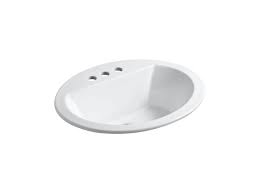 A white finish complements a wide variety of bathroom decorating schemes. Drop In Sinks The Home Depot Canada