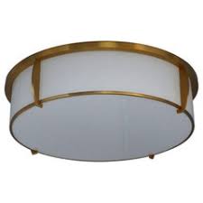1920s art deco cast iron 3 light flush mount ceiling fixture roses! Art Deco Flush Mount Lighting 1stdibs