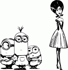 Miss martian (real name m'gann m'orzz, alias megan morse) is a fictional superheroine appearing in american comic books published by dc comics. Minions Despicable Me Bob Kevin Stuart Scarlet Overkil Coloring Coloring Minion Coloring Pages Minions Coloring Pages Halloween Coloring Pages Printable