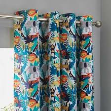 Image Result For Jungle Eyelet Blackout Curtains Kids Curtains Curtains Blackout Curtains