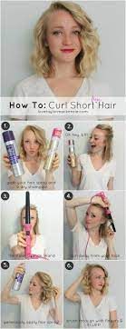 See more ideas about hair tutorial, curly hair styles, short curly hair. How To Curl Short Fine Hair Tutorial How To Curl Short Hair Short Hair Styles Short Hairstyles Fine