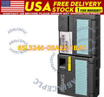 New Siemens 6SL3 246-0BA22-1BA0 6SL3246-0BA22-1BA0 G120 Control Unit  CU250S-2