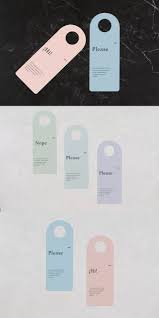 Hotel Door Hanger Mock Up By Retrobox On Envato Elements Hotel Door Hotel Card Hotel Branding