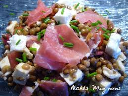 Salade De Lentilles A L Italienne Peches Mignons Salade De Lentilles Recette Salade Lentilles Alimentation