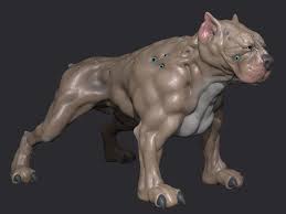 Artstation Mutant Pitbull Vince Vibar Kopek