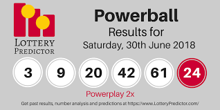 Et, more people are lining up to get. Powerball Draw Results For Saturday 30th June 2018 3 9 20 42 61 Powerball 24 Powerplay 2x Powerball Lottery Lottery Results Powerball Lottery Numbers