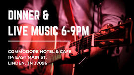 Friday Night Dinner & Live Music
