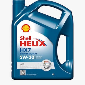 SHELL 5 W 30 - ENGINE OIL SHELL HX7 - 1 L - Part Number: SHELL5W30H7