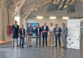 Staatssekretär Dammermann zu Besuch im Blockchain Reallabor