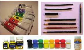 Adapun kita bisa menggambar hanya dengan pensil dan kertas kosong yang kita miliki. Peralatan Hingga Teknik Karya Seni Rupa Dua Dimensi