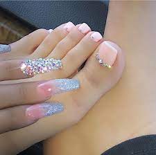 53 divertidos diseños de uñas para pies < belleza de mujeres. Pin De Mackenzie En Acrylic Nails Unas De Gel Para Pies Manicura De Unas Disenos De Unas Pies