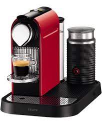 Press the espresso or lungo button. Nespresso Krups Citiz Milk Red Coffee Machine Espresso Coffee Maker Cappuccino Machine Beverage Coffee Machine Espresso Makers à¤• à¤« à¤®à¤¶ à¤¨ De Brewerz India Ahmedabad Id 10410716133