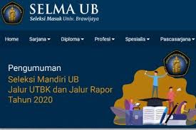Selma ub 2020 mengharuskan peserta melunasi biaya pendaftaran, sebelum melakukan finalisasi menjadi peserta ujian di universitas brawijaya. Alur Pendaftaran Seleksi Mandiri 2020 Universitas Brawijaya Halaman All Kompas Com
