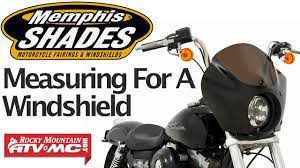 Motorcycle Windshield Fitment Guide Memphis Shades Youtube