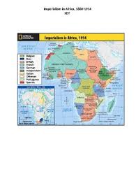 Knowing the motivations for imperialism in africa is essential to develop an understanding of cultural diffusion and forces of conflict in that part of the world. Imperialism In Africa Map By Nancy S School Store Tpt