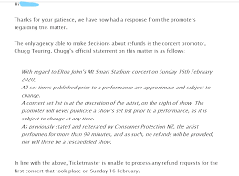 Please note that this may vary for some specific events so please refer to your email and corresponding faq for further details. Ticketmaster France Refund
