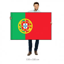 Pruhy jsou nestejné šíře, přičemž zelený zabírá dvě a červený tři pětiny délky vlajky. Portugalsko Vlajka Vlajkovo Sk