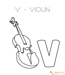 685x886 v is for violin coloring page. V Is For Violin Coloring Page Free V Is For Violin Coloring Home